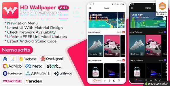 Android HD Wallpaper - CodeCanyon Item for Sale
