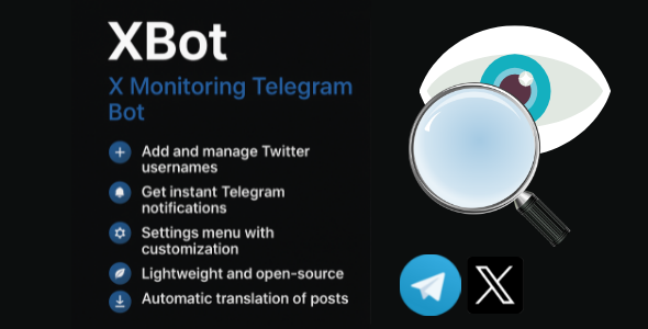 XMonitoringBot - CodeCanyon Item for Sale