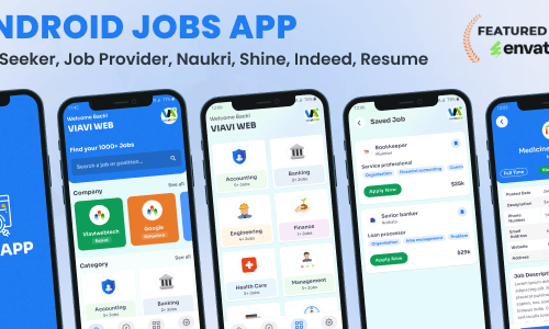 Android Jobs App (Job Seeker, Job Provider, Naukri, Shine, Indeed ...