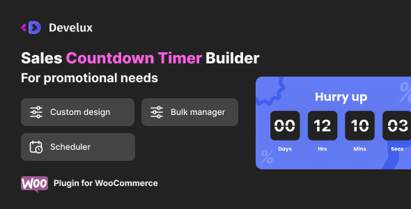 Sales Countdown Timer Builder - CodeCanyon Item for Sale