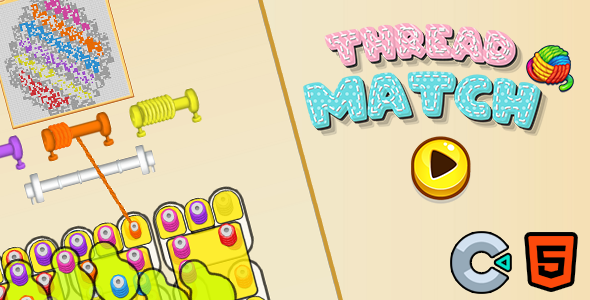 Thread Match - Html5 (Construct3) - CodeCanyon Item for Sale