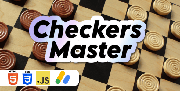 Checkers Master HTML5 Game - CodeCanyon Item for Sale