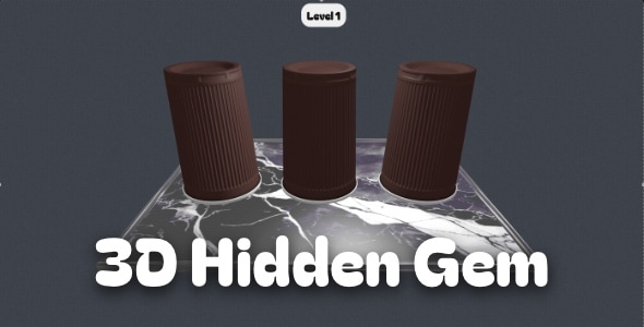 3D Hidden Gem - Cross Platform Memory Game - CodeCanyon Item for Sale