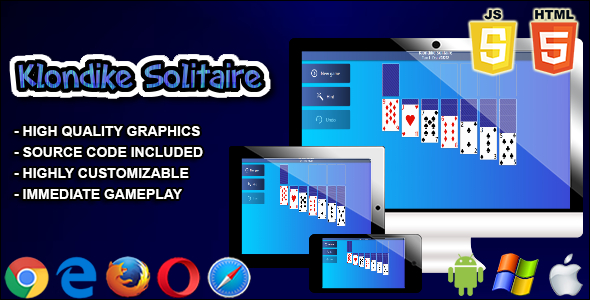 Klondike Solitaire - CodeCanyon Item for Sale