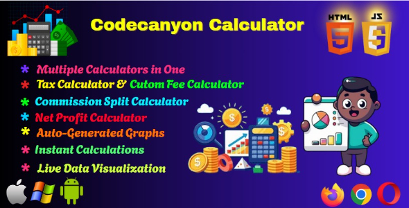 Codecanyon Calculators Suit - CodeCanyon Item for Sale