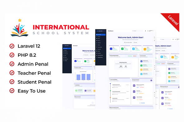International - School PHP Laravel Script - CodeCanyon Item for Sale
