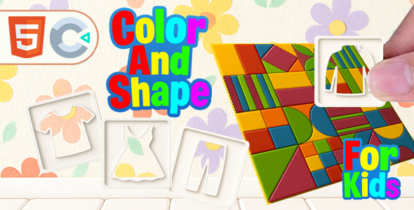 Color And Shape (Game HTML5 - Construct 3) - CodeCanyon Item for Sale