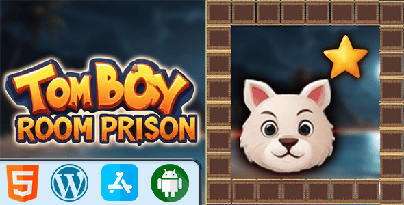 Tom Boy Room Prison - HTML5 Construct3 Game - CodeCanyon Item for Sale