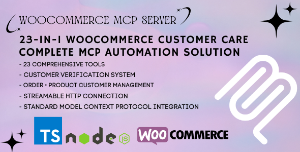 WooCommerce Store Customer Support MCP Server - CodeCanyon Item for Sale
