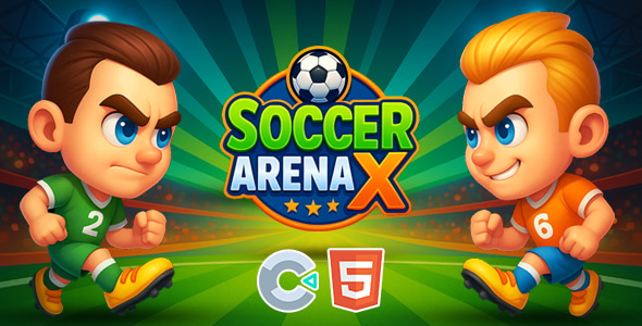 Soccer Arena X (HTML5 - Construct 3) - CodeCanyon Item for Sale