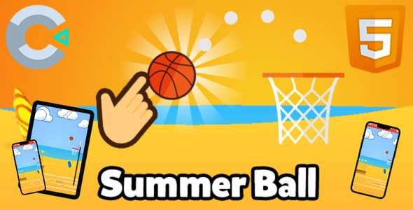 HTML5 Summer Ball – Mobile & full document - Construct 3 - CodeCanyon Item for Sale