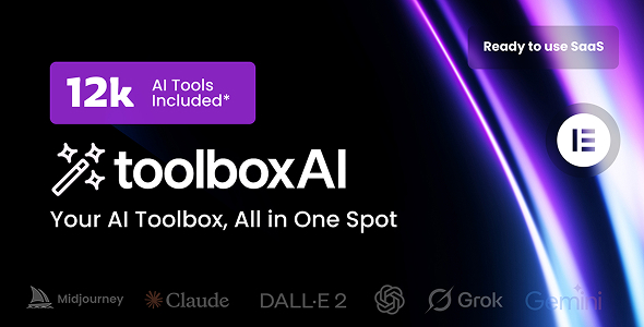 ToolboxAI – AI Tools Directory SaaS - CodeCanyon Item for Sale