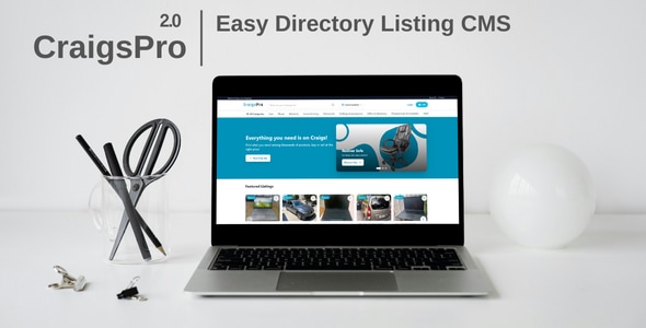 CraigsPro - Classified Ads CMS Theme - CodeCanyon Item for Sale