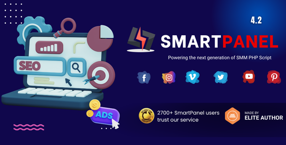 SmartPanel - SMM Panel Script - CodeCanyon Item for Sale