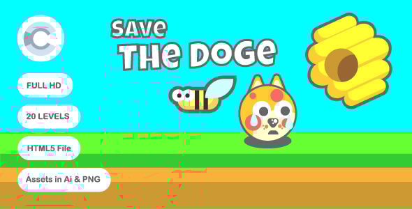 Save The Doge | Construct 3 - CodeCanyon Item for Sale