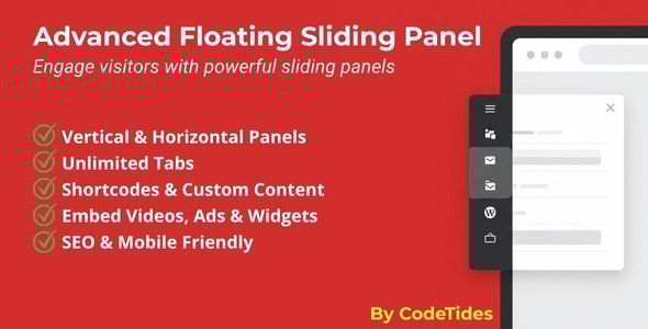Advanced Floating Sliding Panel - CodeCanyon Item for Sale