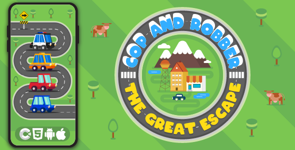 Cop & Robber - HTML5 Game, Construct 3 - CodeCanyon Item for Sale
