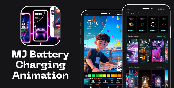 MJ Battery Charging Animation with AdMob Ads Android - CodeCanyon Item for Sale