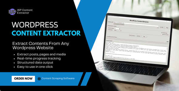 WordPress Content Extractor - Professional Desktop Application - CodeCanyon Item for Sale