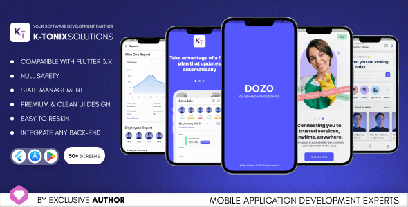 DOZO On-Demand Home Services Flutter App — AC Repair, Beauty, Plumbing, Cleaning & More - CodeCanyon Item for Sale