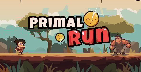 Primal Run | Construct 3 - CodeCanyon Item for Sale