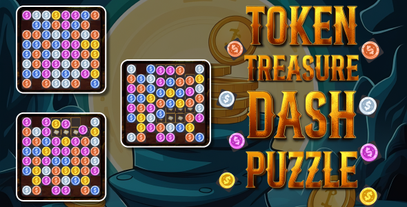 Token Treasure Dash – HTML5 Game - CodeCanyon Item for Sale