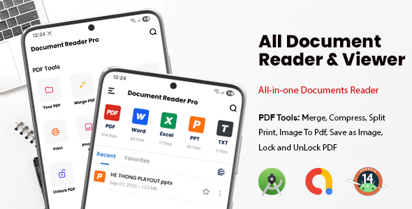 Document Reader, edit & PDF Tools – All-in-One Source Code New Update - CodeCanyon Item for Sale