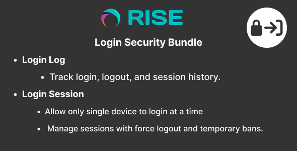 Login Security Bundle for Rise CRM - CodeCanyon Item for Sale