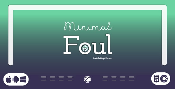 Minimal Foul - HTML5 Game Template - CodeCanyon Item for Sale