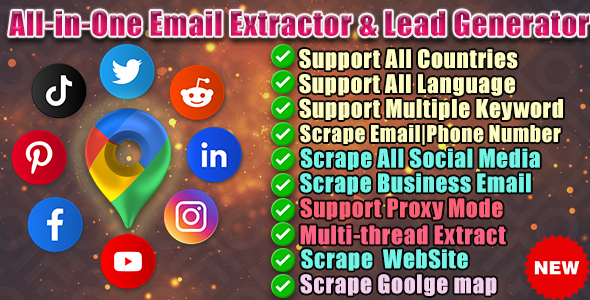 All-in-One Email Extractor & Lead Generator - CodeCanyon Item for Sale