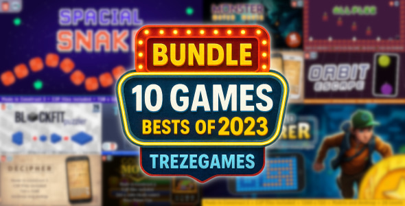 Best of 2023 - Bundle 10 games - CodeCanyon Item for Sale
