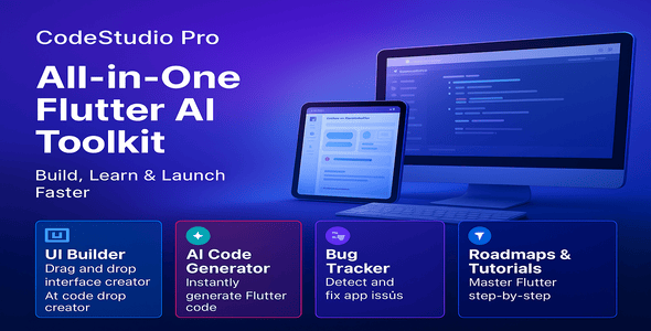 CodeStudio Pro- UI Builder & Dev Tools Platform - CodeCanyon Item for Sale