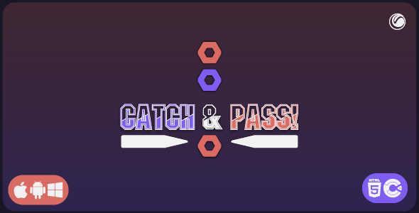 Catch and Pass - HTML5 Game Template - CodeCanyon Item for Sale