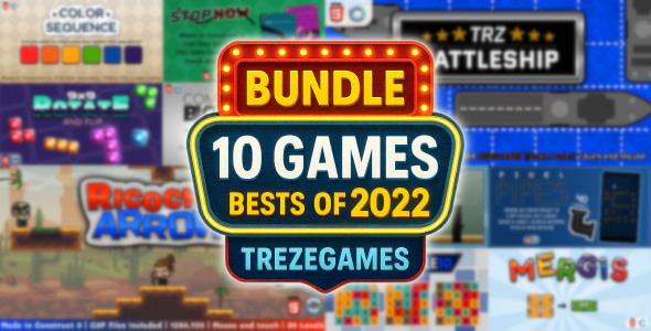 Best of 2022 - Bundle 10 games - CodeCanyon Item for Sale
