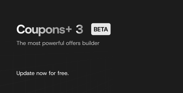 Coupons + | WooCommerce Advanced Coupons, Discount Rules, BOGO Offers, Bulk Discounts, Shipping + - CodeCanyon Item for Sale