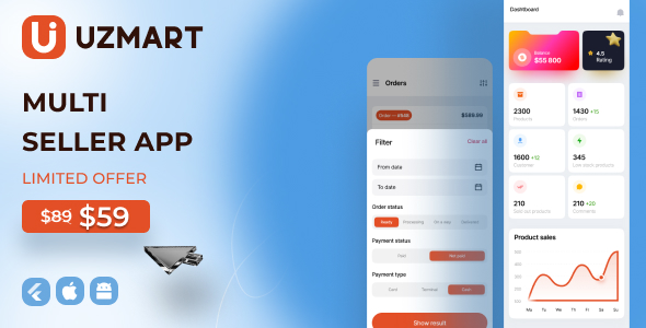 Uzmart - Seller app - CodeCanyon Item for Sale