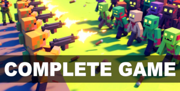 Unity Game Template - Zombie Rush Survival - CodeCanyon Item for Sale