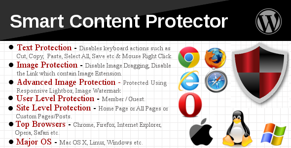 Smart Content Protector - Pro WP Copy Protection - CodeCanyon Item for Sale