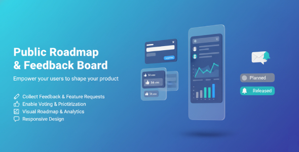 Public Roadmap & Feedback Board - WordPress Plugin - CodeCanyon Item for Sale