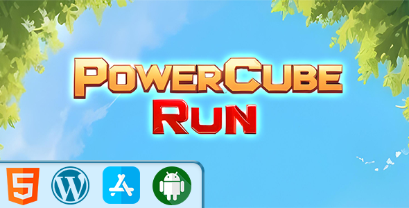 Power Cube Run - HTML5 Construct3 Game - CodeCanyon Item for Sale