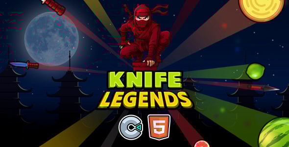 Knife Legends (Construct 3 - HTML5) - CodeCanyon Item for Sale