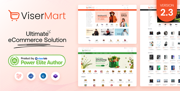 ViserMart - Ecommerce Shopping Platform - CodeCanyon Item for Sale
