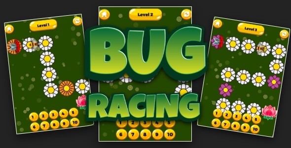 Bug Racing - Cross Platform Puzzle Game - CodeCanyon Item for Sale
