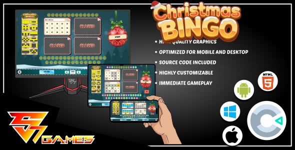 Christmas Bingo - CodeCanyon Item for Sale