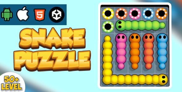 Snake Puzzle - HTML5 Game - CodeCanyon Item for Sale