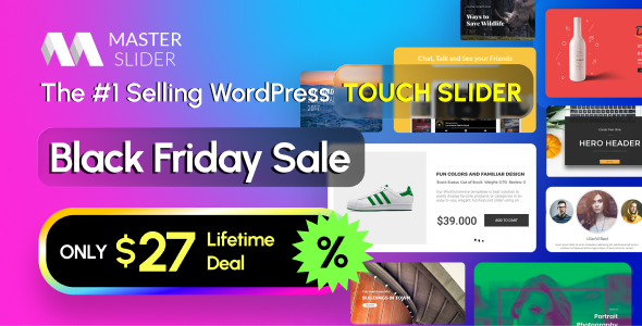 Master Slider - Touch Layer Slider WordPress Plugin - CodeCanyon Item for Sale