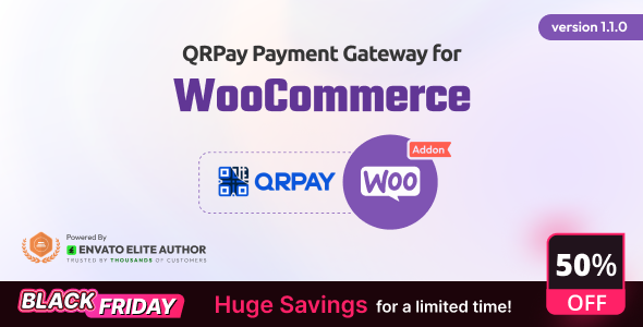 QRPay Payment Gateway for WooCommerce - CodeCanyon Item for Sale