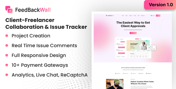 FeedBackWall - SaaS Client Approval & Issue Tracking System - CodeCanyon Item for Sale