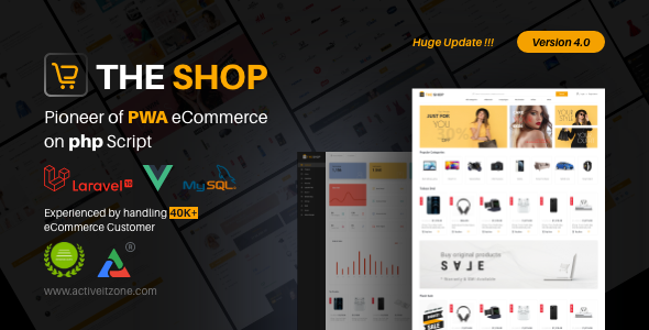The Shop - PWA eCommerce CMS - CodeCanyon Item for Sale