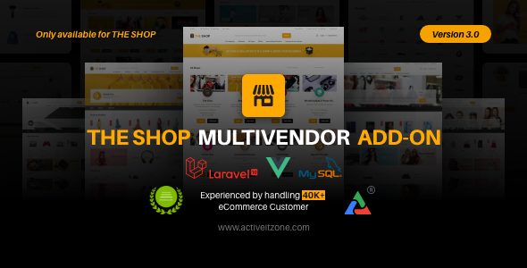 The Shop Multivendor Add-on - CodeCanyon Item for Sale